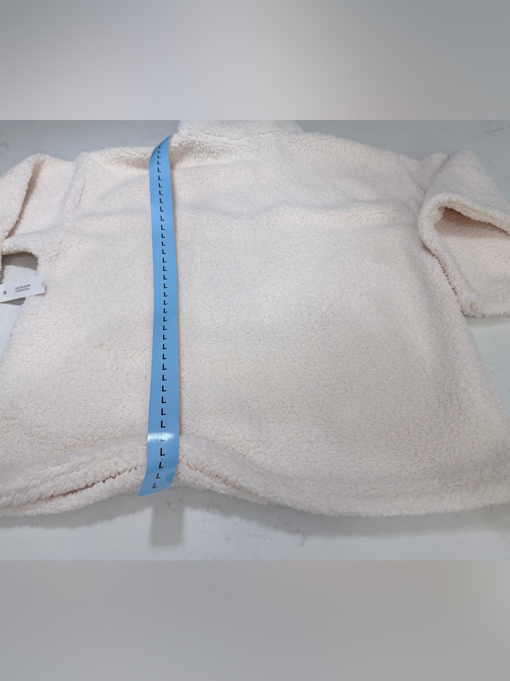 Snow Ski Plush Quarter-Zip Sweater - Cream - Picture 13 of 13